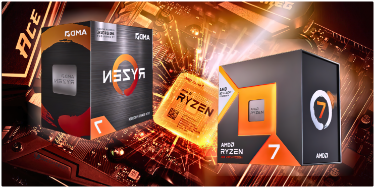  AMD 라이젠 7 7800X3D 및 5800X3D CPU, Mindfactory에서 판매량 경신