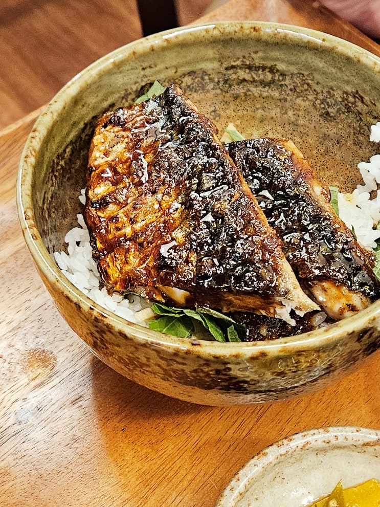  해운대맛집 아이와 가기 좋은 밥집 '탄화' 아이추천메뉴 고등어 숯불구이 덮밥