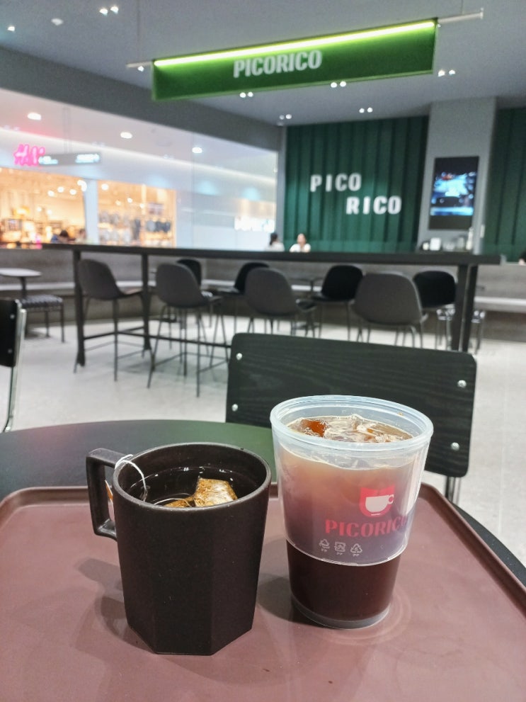  김포공항 롯데몰 카페 피코리코