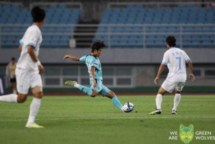 2023시즌 K리그2 국내 프로축구 24라운드 안산그리너스 충북청주