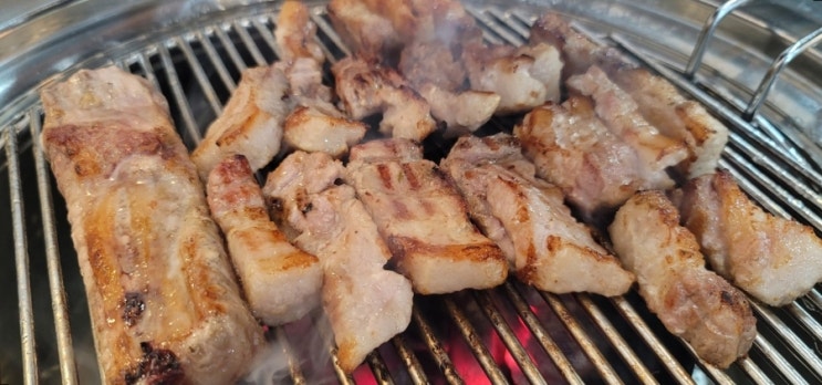  [광명사거리/호천생갈비] 생갈비(뼈삼겹)와 어리굴젓 맛집 광명 고기집