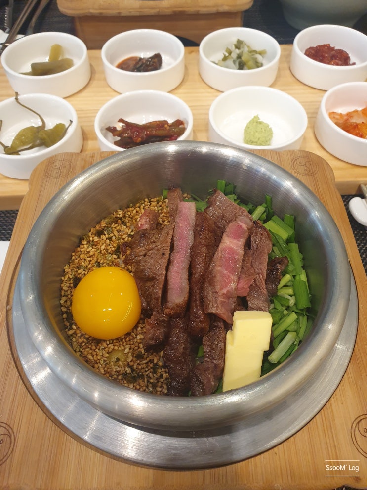  구월동 아뜨뜨 스테이크 솥밥 먹어 본 후기