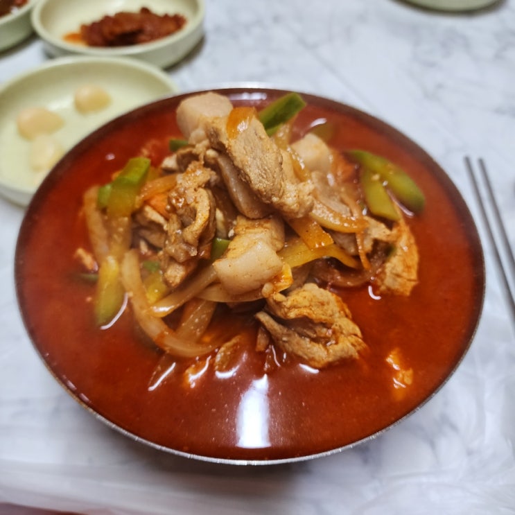 광주 맛집, 가성비 있었던 명화식육식당 애호박국밥