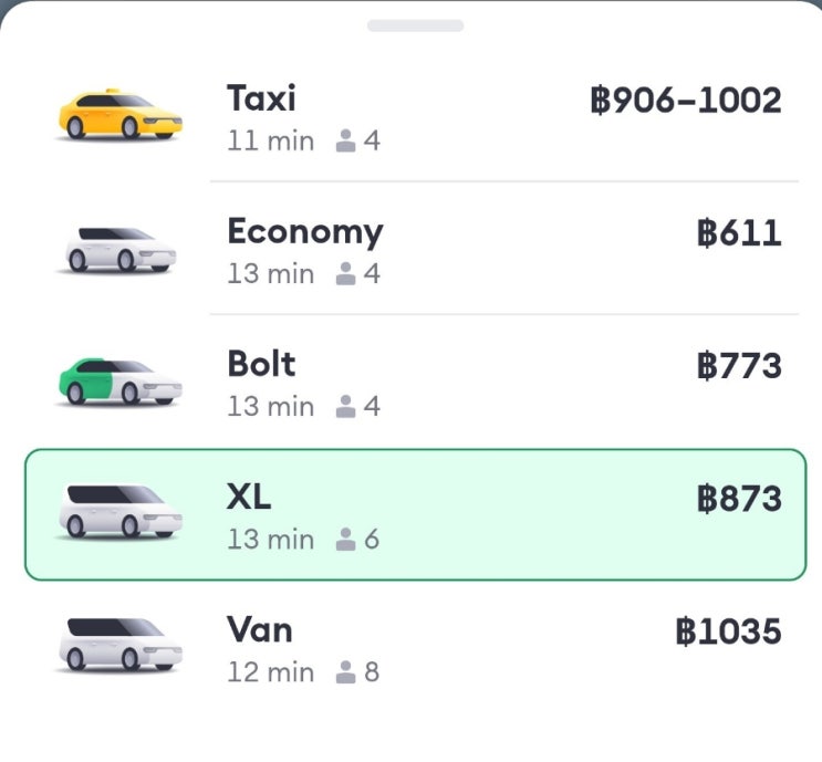 [ 푸켓 ] 택시 앱 추천 - 결론은 Bolt (교통관련 간략 Tip 포함)