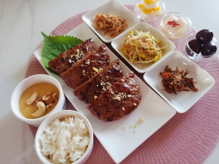  집들이요리 세이브유통 수제떡갈비