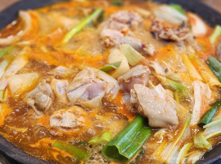  [야당맛집] 국물 칼칼하게 끝내주는 물닭갈비 성원닭갈비에서 먹었어요!