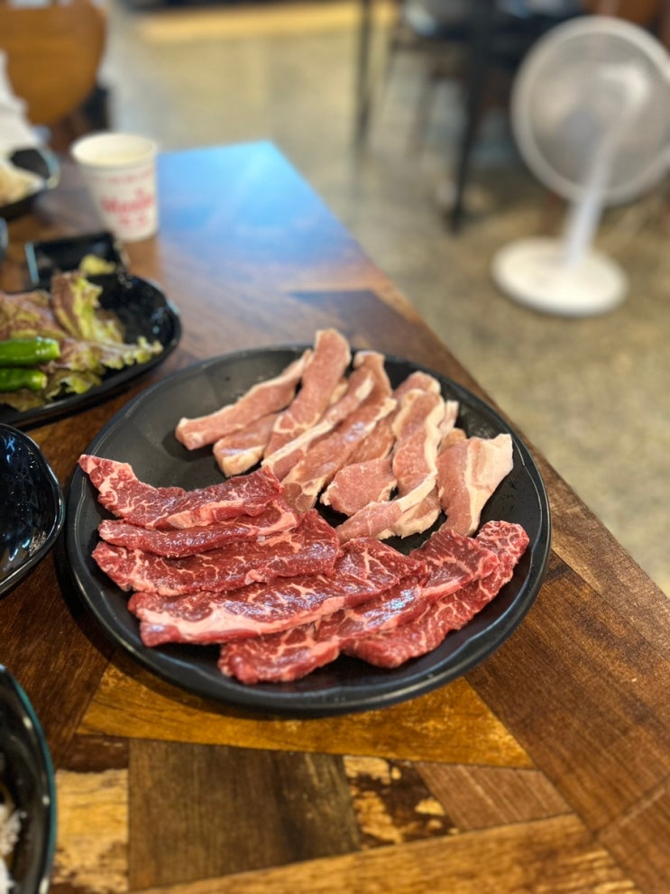  부산 금련산 광안리 회식하기 좋은 삼겹살 고기집, 축산명가