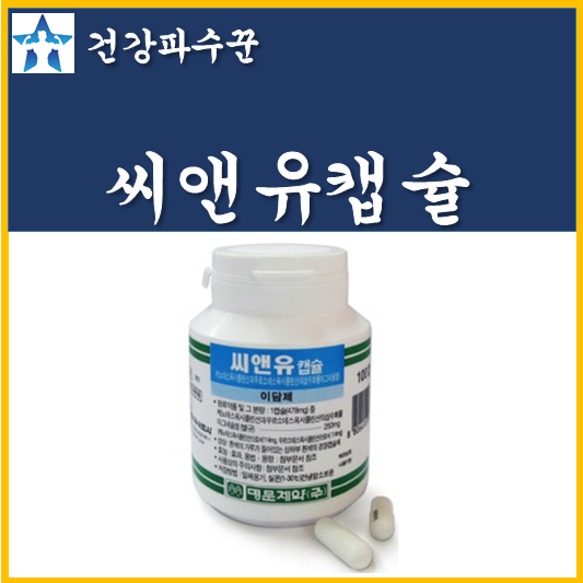 씨앤유캡슐 성분 효능 복용법 씨앤유 이담제