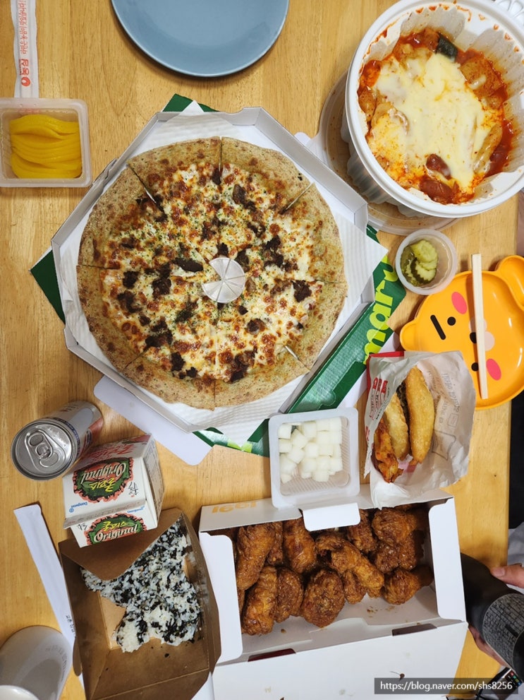  [잠실/치킨,피자] 230803 저녁먹부림의 기록, 피자마루 & 교촌치킨