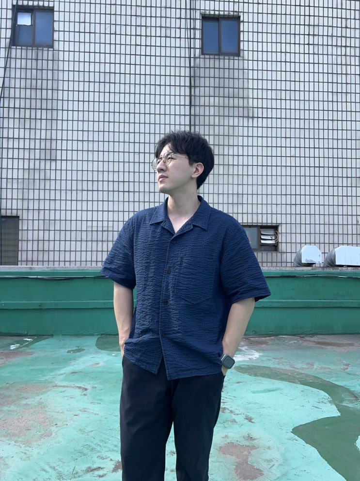  남자 반팔셔츠 이렇게 안 입을 거면 절대 입지 마세요