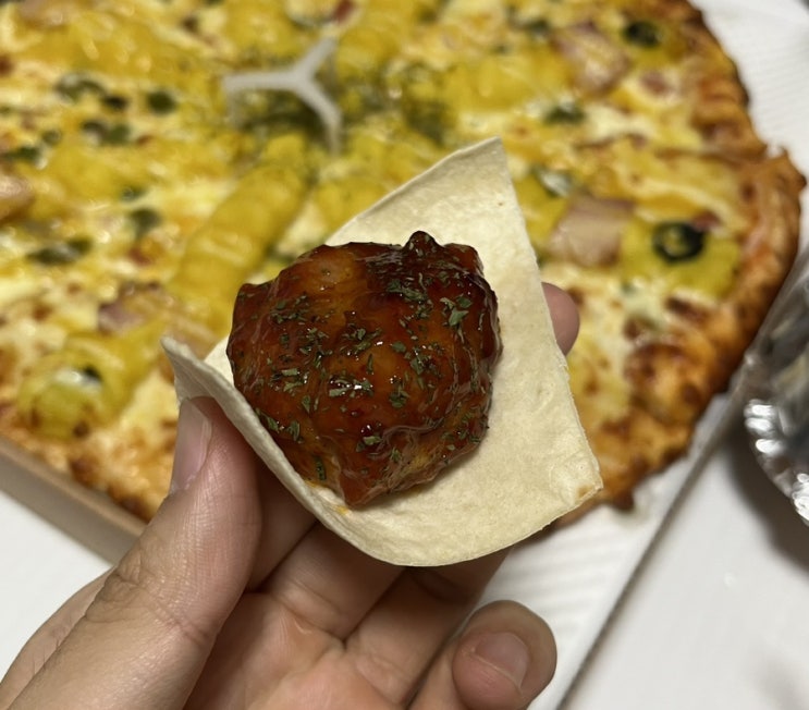 진주맛집  구워볶까 숯불치킨 피자세트 포장 배달전문점 내돈내산 솔직후기