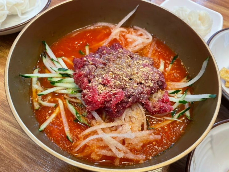 경주 함양집 보문점 - 한우물회, 비빔밥 존맛 (수,목 휴무일 / 내돈내산)