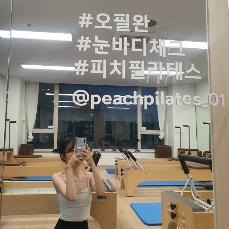  꼼꼼한 티칭을 받을 수 있는 6:1 소그룹 수원 인계동 피치 필라테스 후기