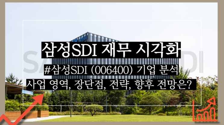  삼성SDI(006400) 기업 분석: 사업 영역, 최신 실적, 장단점, 전략, 향후 전망은?