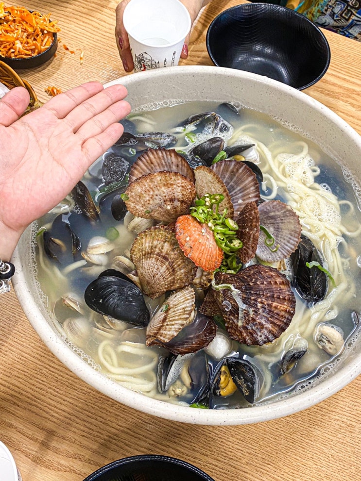  부산 칼국수맛집 “송정 물총칼국수” 웨이팅맛집 솔직후기 내돈내산