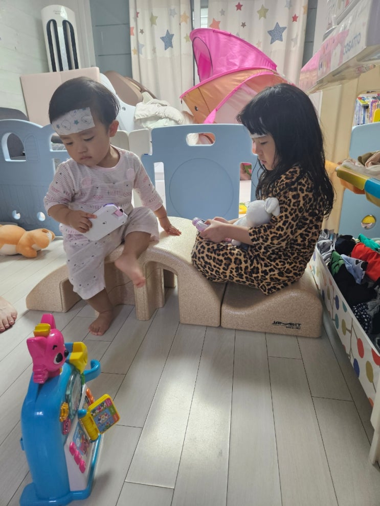 끝나지 않는 2살 아기 중이염, 6살 감기