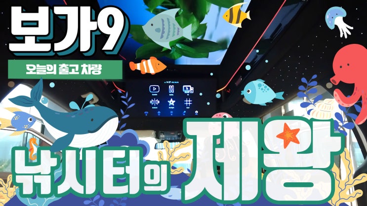  낚시터의 제왕? 최고 레벨의 보가9 프리미엄 모델 출고! 낚시인들의 로망으로 거듭나다.
