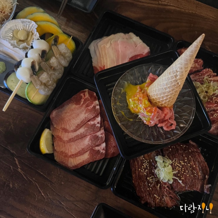  잠실새내맛집 데이트 하기 좋은 일본 현지 분위기 야끼니꾸 소량