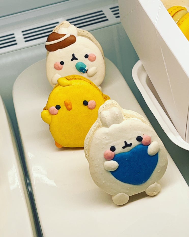  [노릇노릇] 은평구 마카롱 맛집(캐릭터마카롱)_7월의 마카롱(몰랑이)