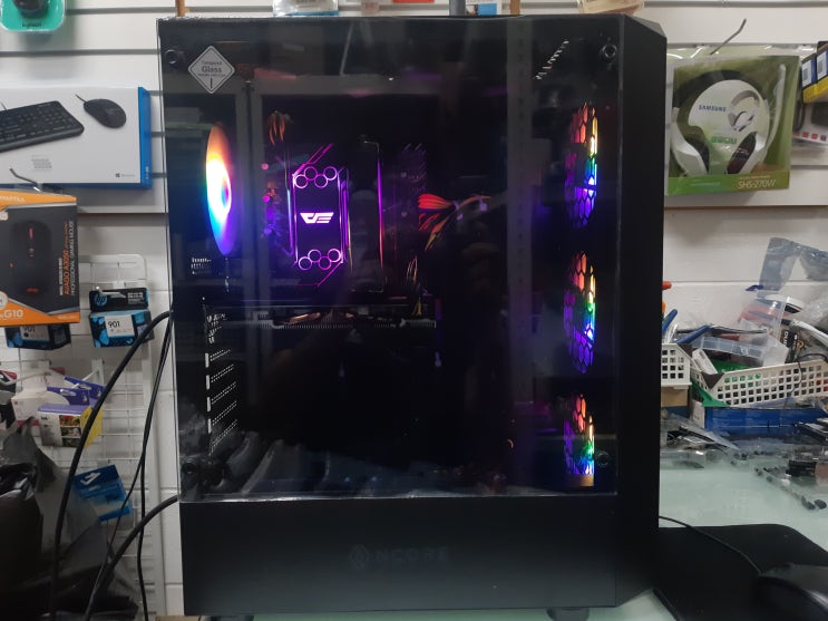 상동 조립컴퓨터 i5 12400F 32기가 메모리 GTX1660 SUPER 기공소 권장사양 PC