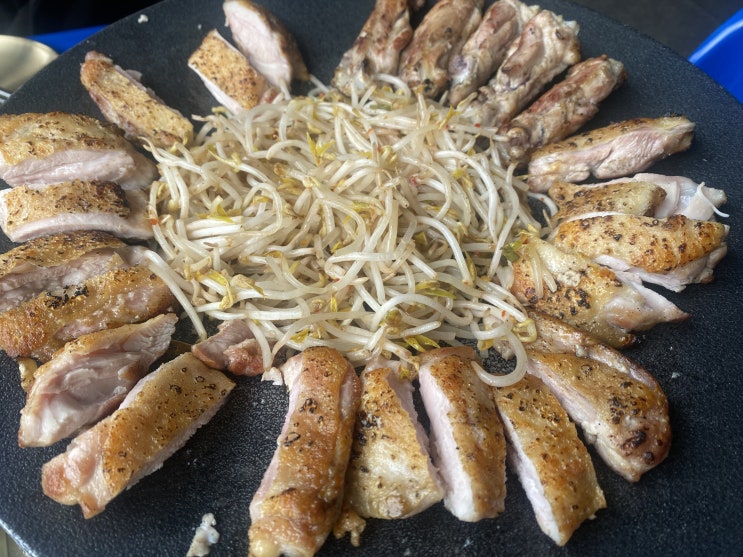  신도림역 닭갈비 맛집 감동의 추천 / 고시정 볏짚 숯불 닭갈비 야외 포장마차 다녀온 리얼 내돈내산 후기