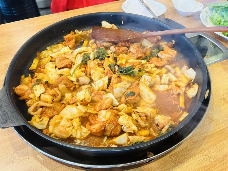 인천부평 닭갈비 무한리필 가성비맛집 닭갈비제작소