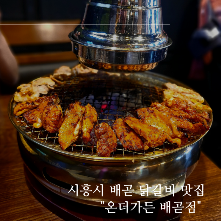 시흥 배곧 신도시 닭갈비 맛집 추천 "온더가든 배곧점"