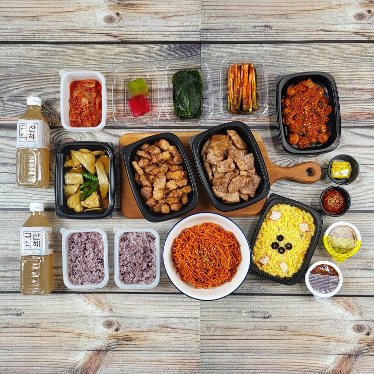  고기극찬 X 팔도비빔면 드디어 만났다