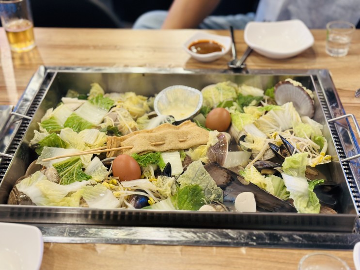 구의역 조개구이 조개찜 맛집 찌마기 구의점 | 양 푸짐 가성비 조개찜:서울/광진구