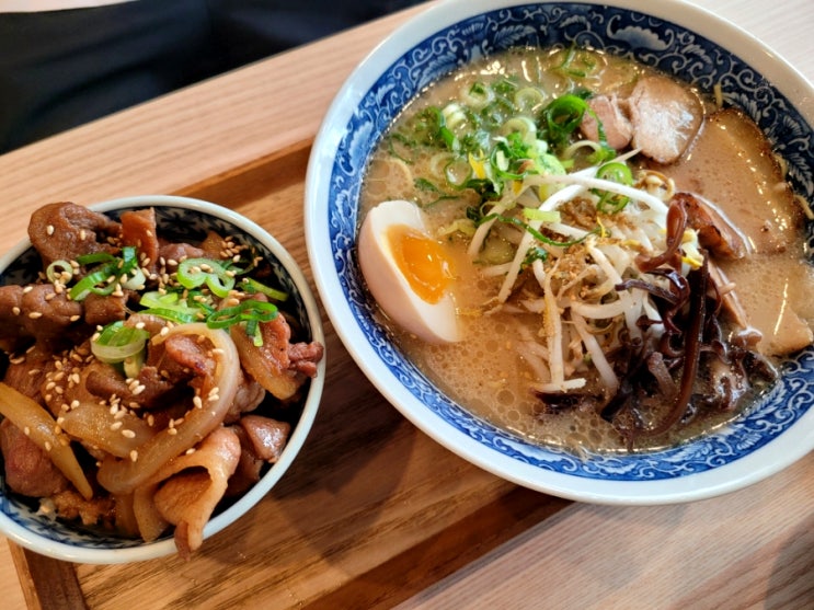  송도 맛집 [마찌카도 Machikado] 일본라멘 부타동 내돈내산 솔직후기