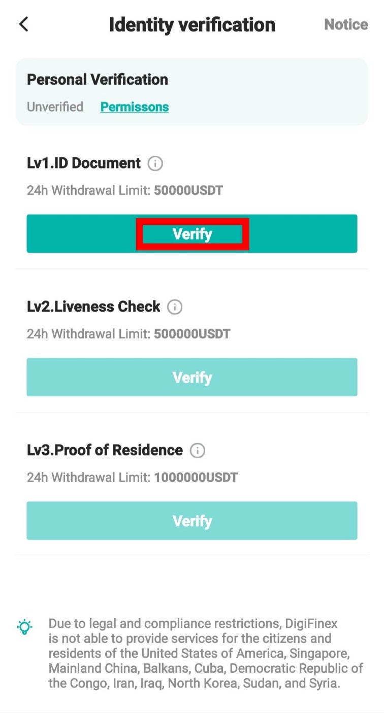 디지파이넥스(DigiFinex)거래소 회원가입, KYC인증, 2FA(OTP)설정 방법 : 네이버 블로그