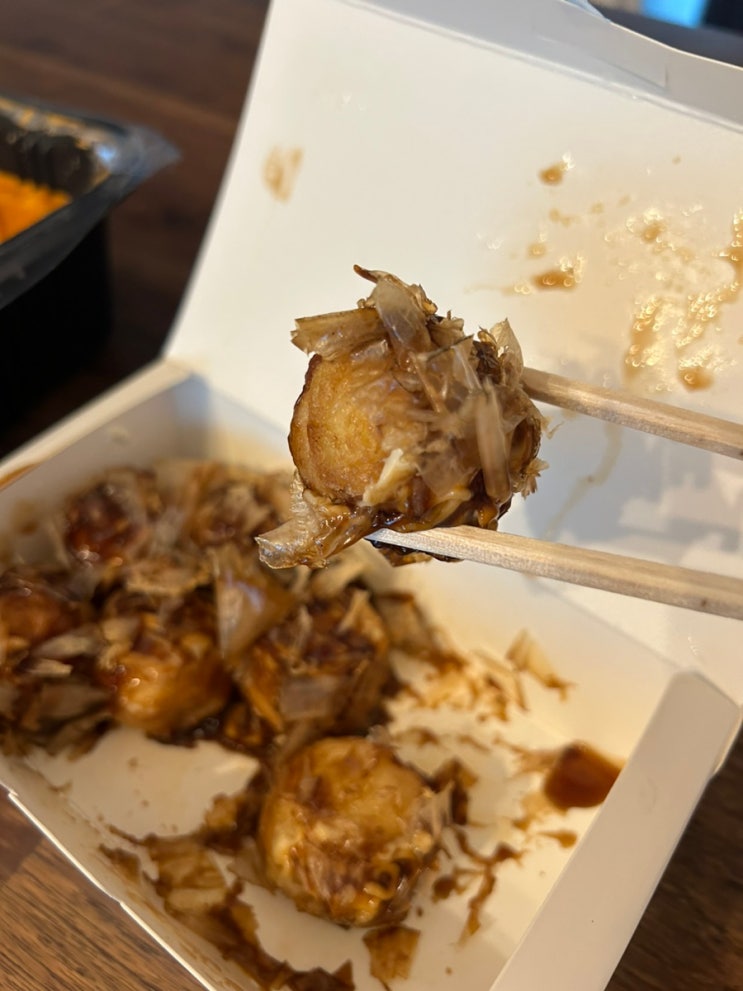  배떡 신메뉴 타코야키 배민으로 주문해 먹기_배떡 메뉴 있어요