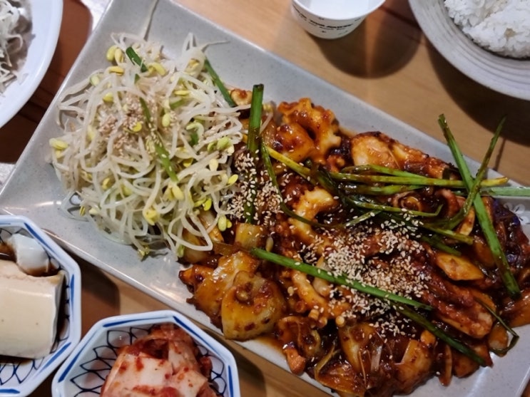 김포 라베니체 맛집 착한낙지! 낙지볶음과 파전 맛있어요