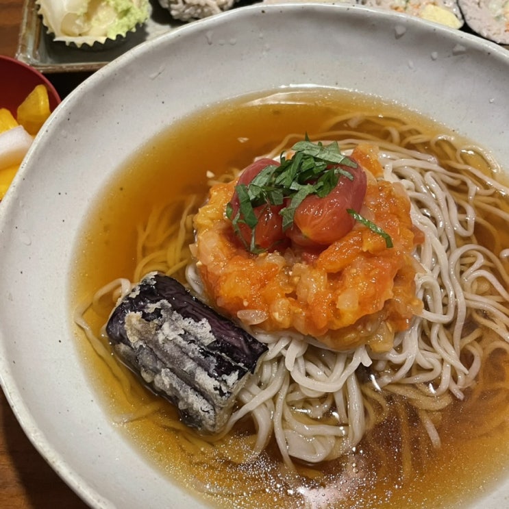  홍대 맛집 오비야 스키야키나베 소바전문점!