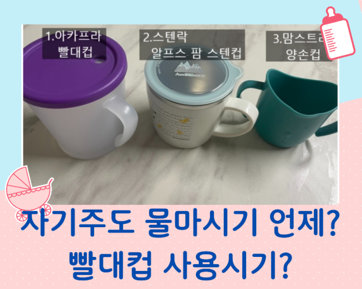  자기주도 물마시기 언제 어떻게시작할까 맘스트리 양손컵으로해결