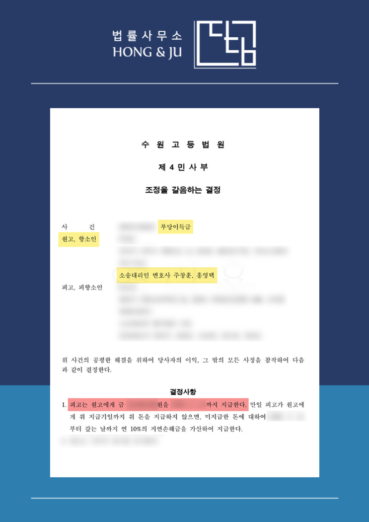  안산권리금소송 변호사 상가권리금 특약 통해 반환 받은 사건은?