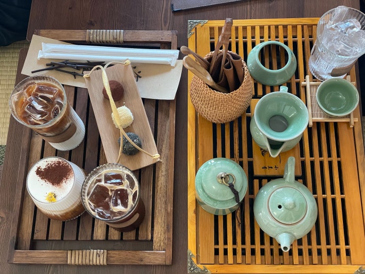  통영 항남동 카페 일제강점기 지어진 고택 전통 다과 찻집 해옥