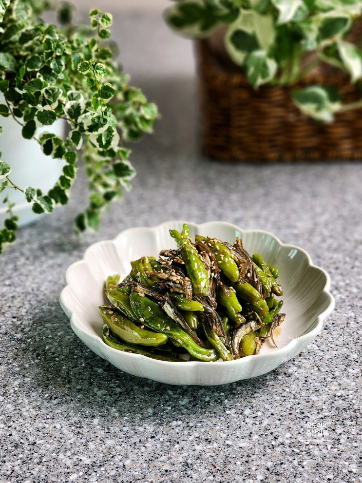  꽈리고추간장조림 가정식반찬 멸치 꽈리고추조림 만드는 법