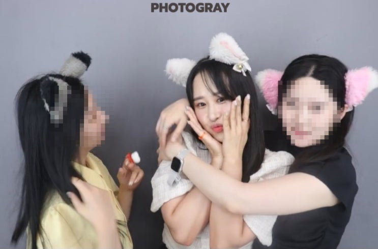  해피딘 8월 인네컷컷