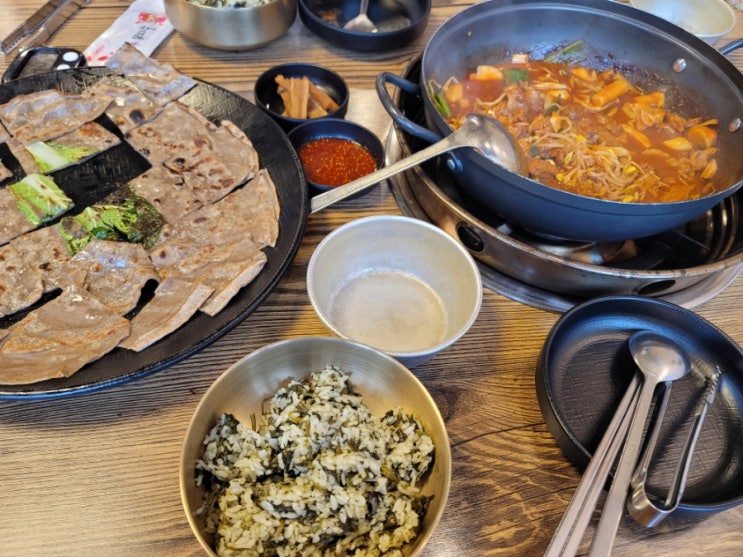  재방문한 앞산 큰골집 등갈비찜