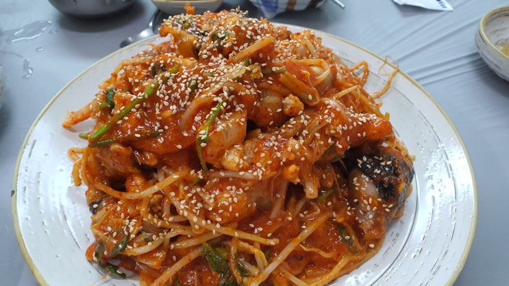  밀양 맛집(2) - 혜자스런 남해해물탕 아구찜 ()
