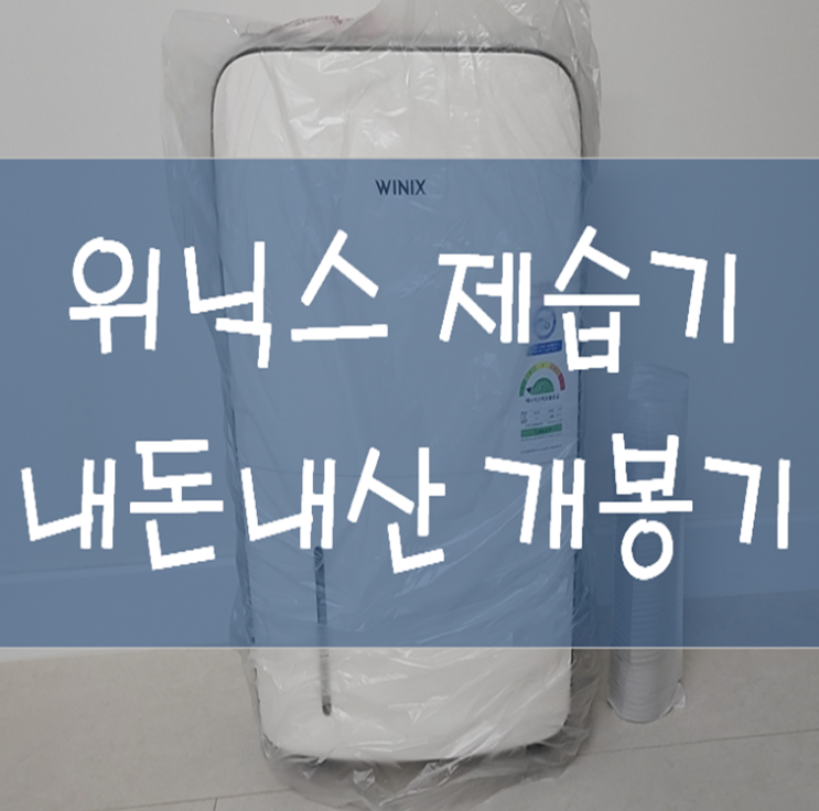 위닉스 제습기 DN2H160-IWK (feat.내돈내산)