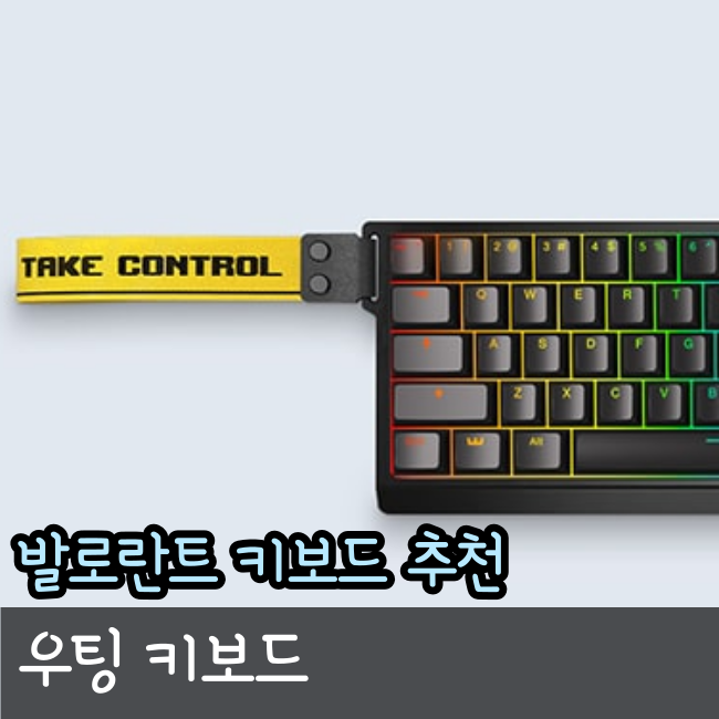  발로란트 키보드 추천, 우팅키보드 정보(60he/two he)
