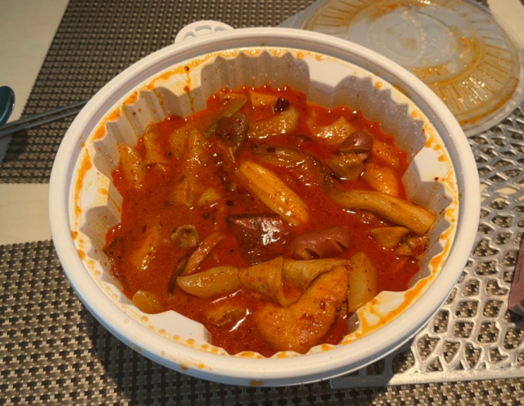  요새 유행하는 동대문엽기떡볶이 엽떡 마라떡볶이 착한맛 먹어봤어요! 참치마요밥 등 내돈내산 솔직 후기~