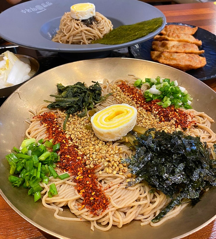  강남 도곡동맛집 점심 웨이팅 성공 뱅뱅막국수 참기름막국수 대존맛!