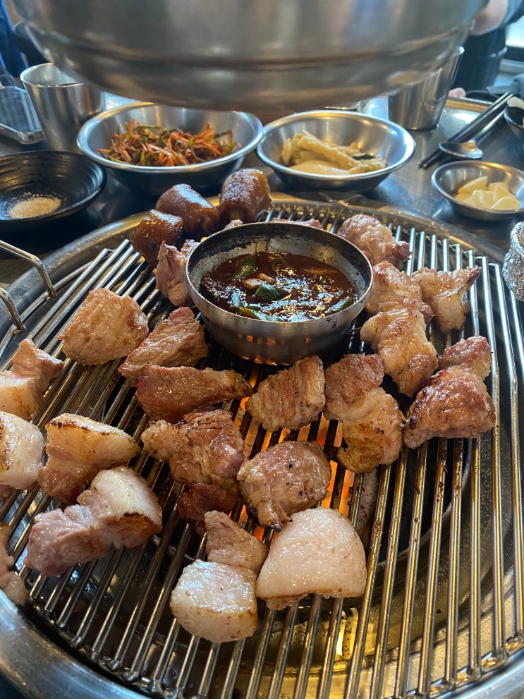  [제주시 한림] 제주 근고기 맛집 "똥파리와봉달이네 한림점" 연탄구이 제주도민 고기맛집 멜젓맛집