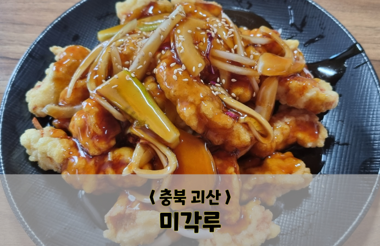 충북 괴산/음식/미각루(내돈내산 맛집, 주차tip)