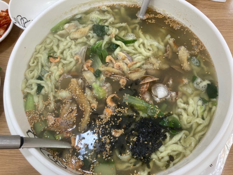 [대구 시지 맛집] 봉창이해물칼국수 | 수성구 시지 해물칼국수 맛집 (고산역 맛집, 내돈내산, ....