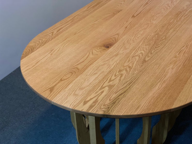  Red oak conference table / 적참나무 회의테이블_우디터