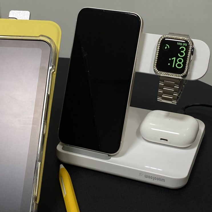 애플 3in1 충전기, 아이폰 충전기, 입사선물